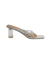 Rejina Pyo Strappy Zoe Sandals In White Leather In White
