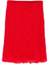 Rejina Pyo Taylor Skirt In Red