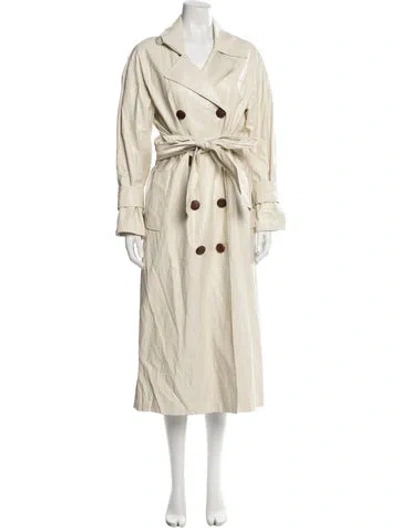 Pre-owned Rejina Pyo Trench Coat In Neutral