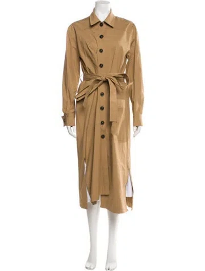 Pre-owned Rejina Pyo Trench Coat W/ Tags In Neutral