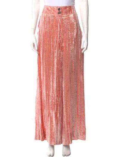Pre-owned Rejina Pyo Wide Leg Pants In Pink