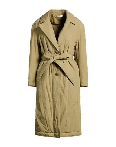Rejina Pyo Woman Coat Military Green Size L Organic Cotton In Neutral