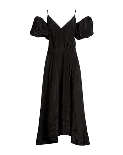 Rejina Pyo Woman Maxi Dress Black Size 6 Viscose, Nylon