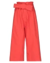 Rejina Pyo Woman Pants Red Size 6 Cotton, Polyester, Polyurethane In Red