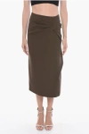 Rejina Pyo Wool-blend Longuette With Rouched Detail