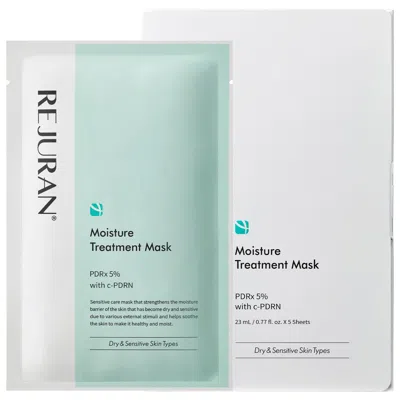 Rejuran Moisture Treatment Mask C-pdrn For Hydration & Redness Relief 0.77 Fl oz X 5 Sheets/23ml X 5 Sheets