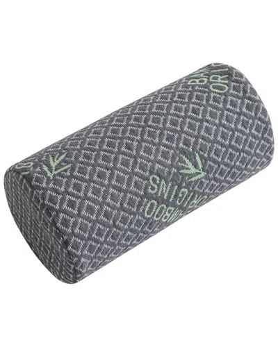 Rejuve Bamboo Cervical Neck Roll Memory Foam Pillow