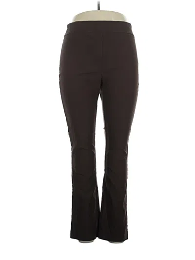 Pre-owned Rekucci Active Pants In Brown