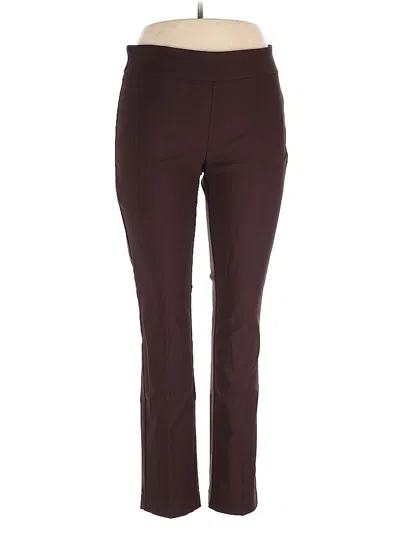Pre-owned Rekucci Active Pants In Burgundy