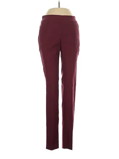 Pre-owned Rekucci Active Pants In Burgundy