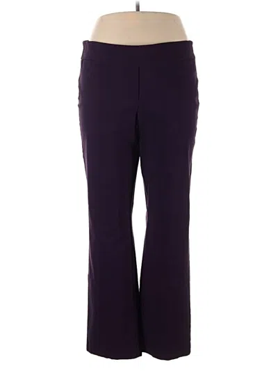 Pre-owned Rekucci Active Pants In Purple