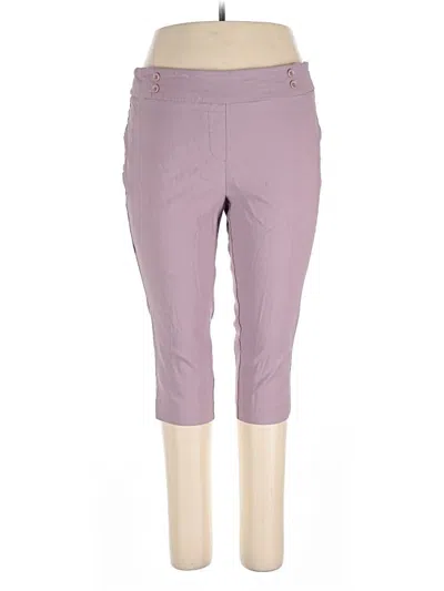 Pre-owned Rekucci Active Pants In Purple