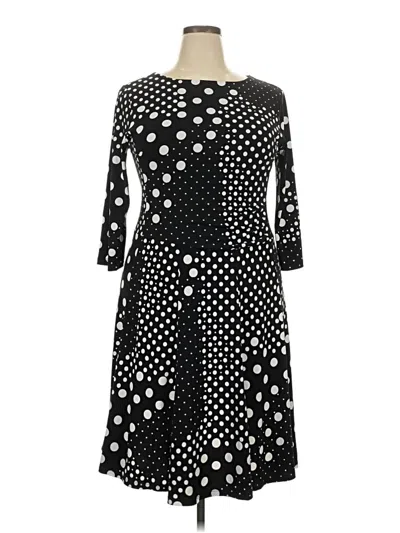 Pre-owned Rekucci Casual Dress In Black