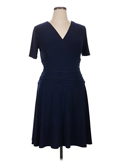 Pre-owned Rekucci Casual Dress In Blue
