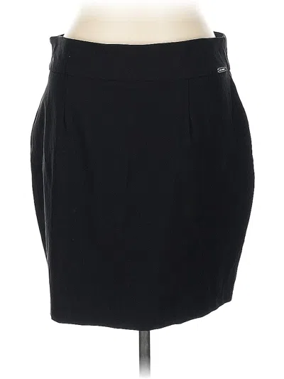 Pre-owned Rekucci Casual Skirt In Black