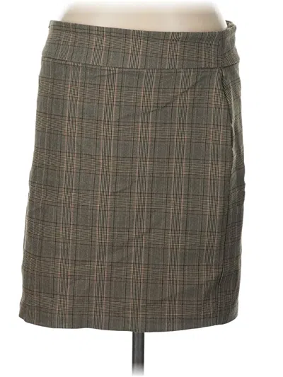 Pre-owned Rekucci Casual Skirt In Brown