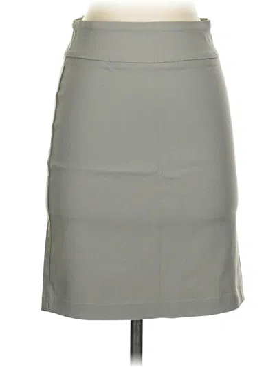 Pre-owned Rekucci Casual Skirt In Gray