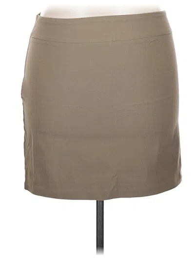 Pre-owned Rekucci Casual Skirt In Tan