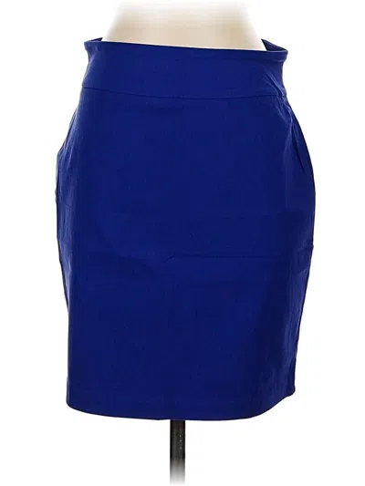 Pre-owned Rekucci Formal Skirt In Blue