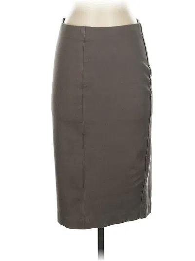 Pre-owned Rekucci Formal Skirt In Gray