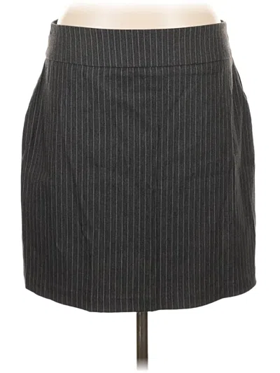 Pre-owned Rekucci Formal Skirt In Gray