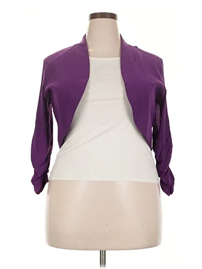 Pre-owned Rekucci Jacket In Purple