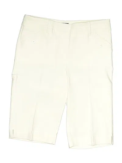 Pre-owned Rekucci Khaki Shorts In White