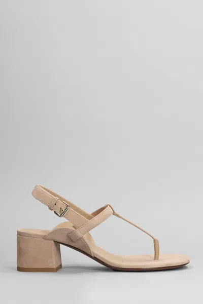 Relac Sandals In Rose-pink Suede