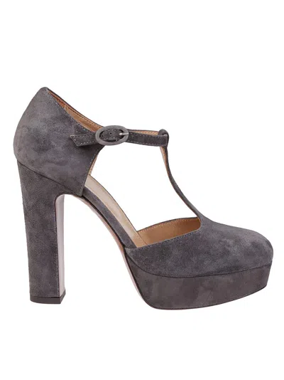 RELAC T-STRAP HIGH-HEELED PUMPS WITH PLATFORM SOLE