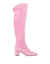 Relac Woman Boot Pink Size 8 Leather