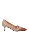 Relac Woman Pumps Blush Size 8 Calfskin