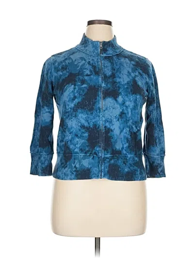 Pre-owned Relativity Cardigan Sweater In Blue