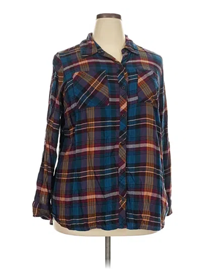 Pre-owned Relativity Cardigan Sweater In Blue