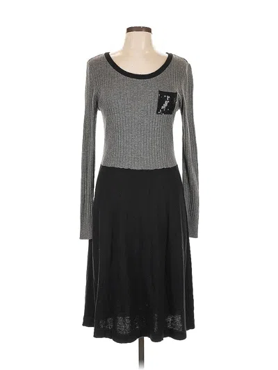 Pre-owned Relativity Casual Dress In Gray