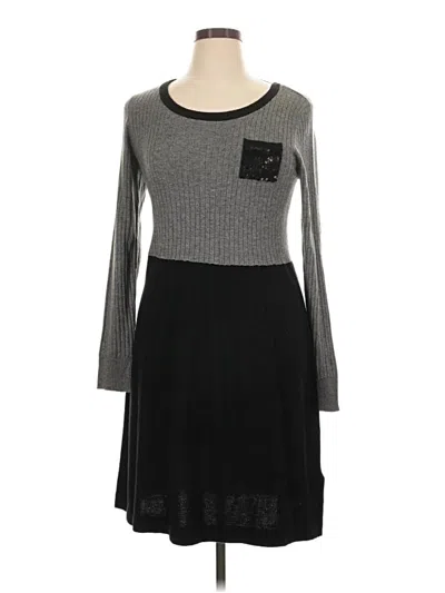 Pre-owned Relativity Casual Dress In Gray