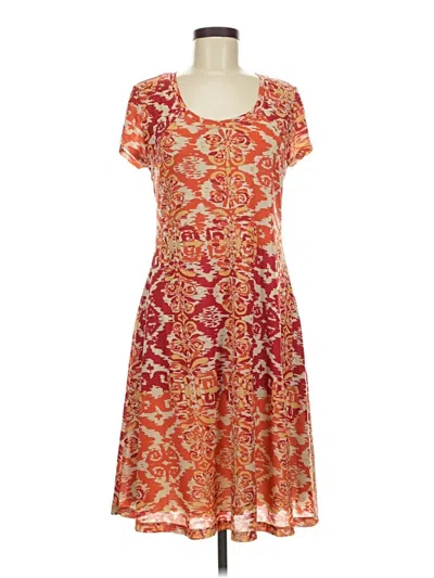 Pre-owned Relativity Casual Dress In Orange