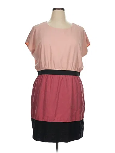 Pre-owned Relativity Casual Dress In Pink