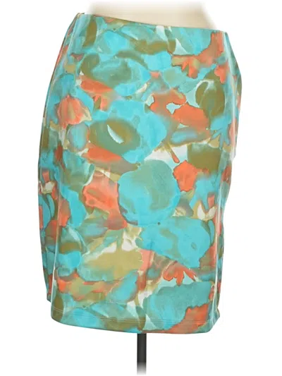 Pre-owned Relativity Casual Skirt In Blue