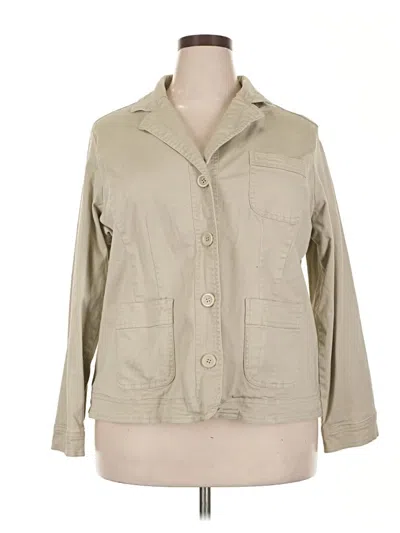 Pre-owned Relativity Jacket In Brown