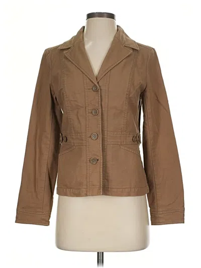 Pre-owned Relativity Jacket In Brown