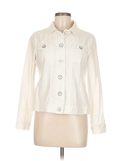 Pre-owned Relativity Jacket In White