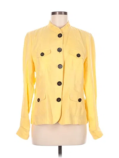 Pre-owned Relativity Jacket In Yellow