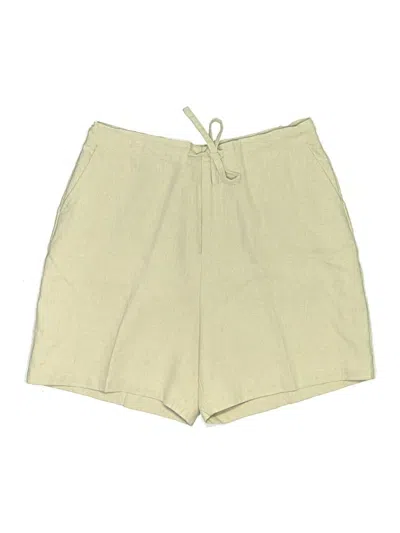 Pre-owned Relativity Khaki Shorts In Yellow