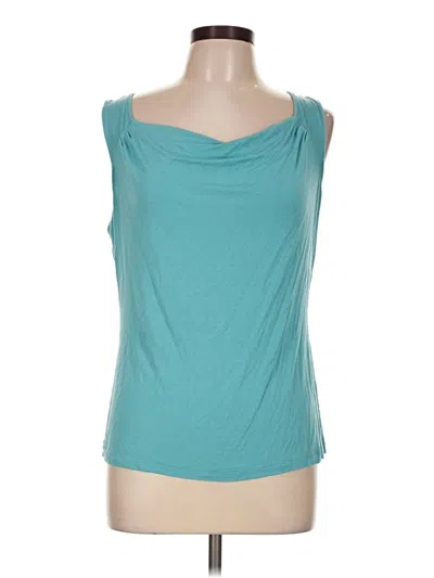 Pre-owned Relativity Sleeveless T-shirt In Teal