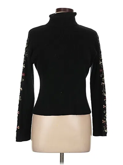 Pre-owned Relativity Turtleneck Sweater In Black