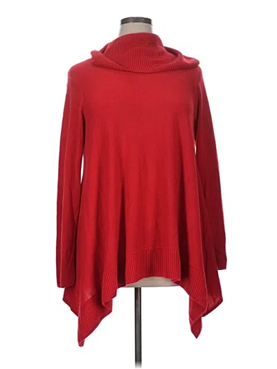 Pre-owned Relativity Turtleneck Sweater In Red
