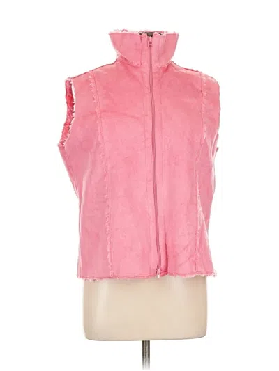 Pre-owned Relativity Vest In Pink