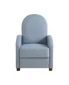 Relax A Lounger 26"w Polyester Ladera Pushback Recliner In Blue