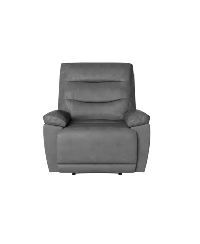 Relax A Lounger Lassen Manual Recliner In Dark Gray