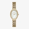 Relic By Fossil Avery Megan Womens Gold Tone Bracelet Watch Zr37313 In Gold